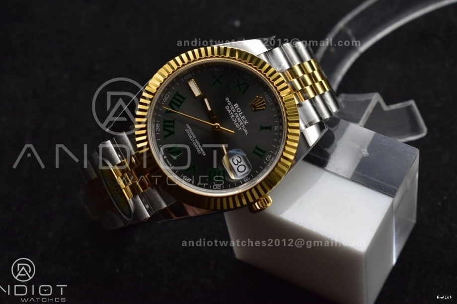 on FashionForward Dial 126333 Roman Weight) Jubilee 904L 620 (Gain SH3235 YG YG Edition DateJust Best 41 Bracelet 1:1 Steel ARF SS Gray Green SS 0708